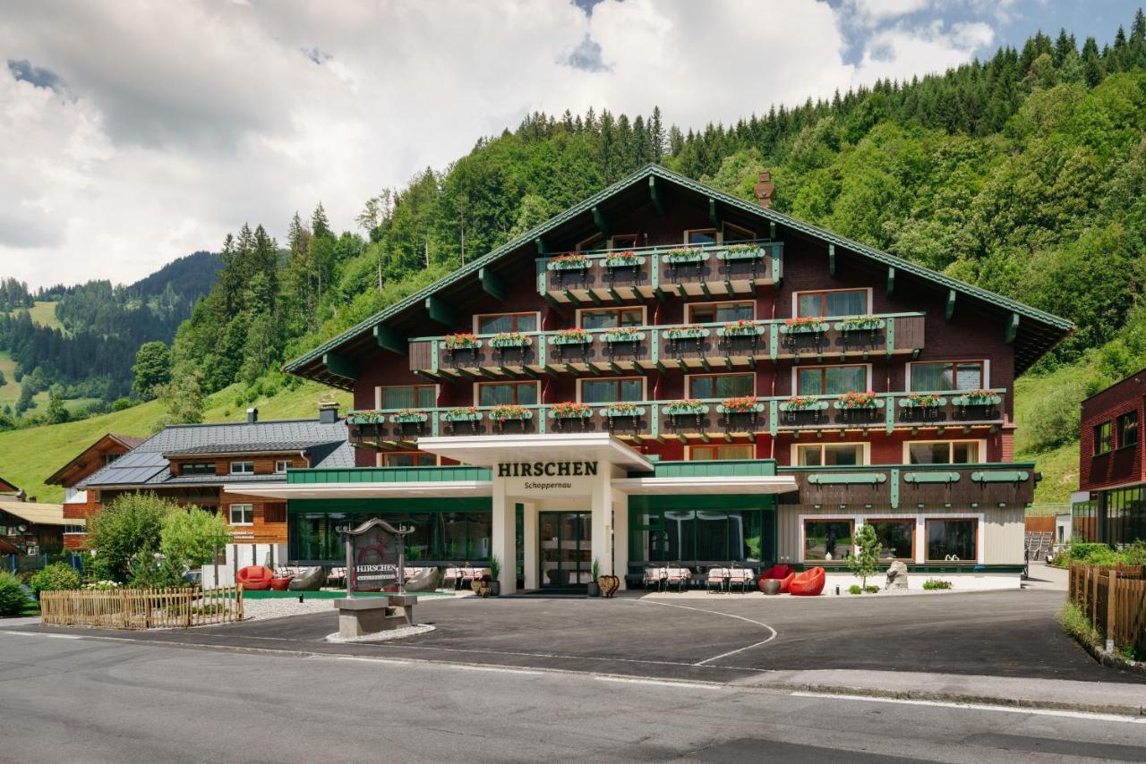 Hirschen Wohlfuehlhotel Schoppernau Esterno foto